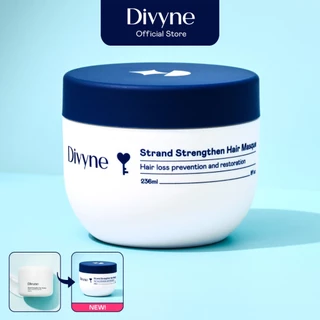 DIVYNE Strand Strengthen Hair Masque. 236ml มาส์กผม บำรุงผมเสียหนัก ลดผมร่วง ผมแห้งแตกปลาย