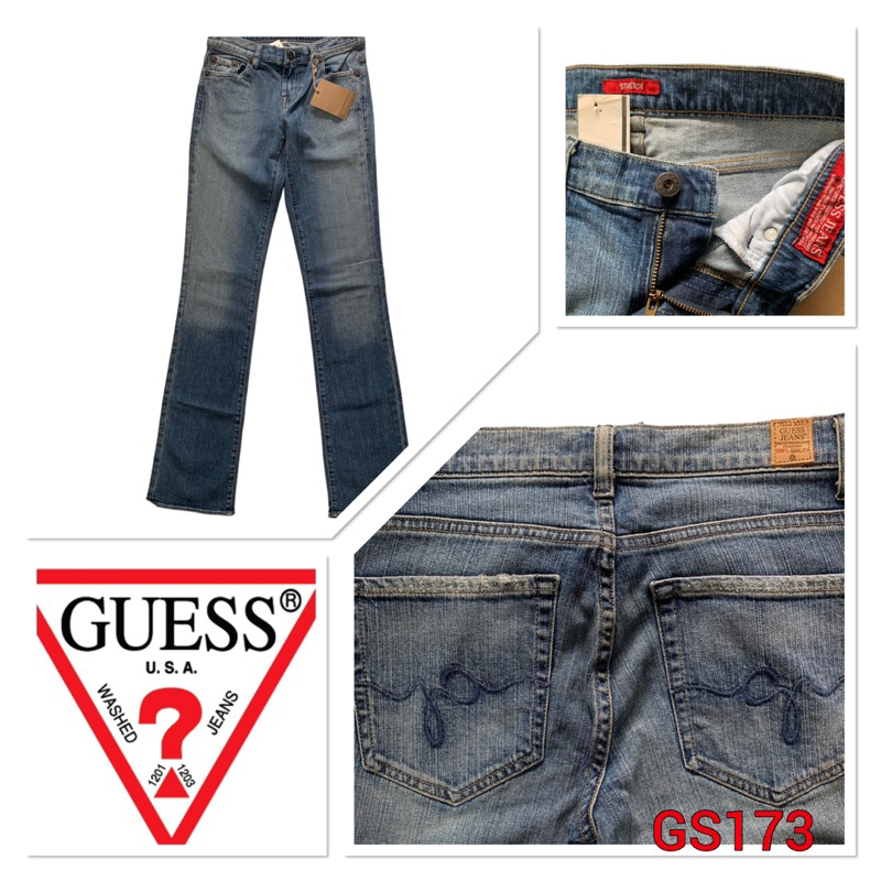 Guess กางเกงยีนส์ขายาวผู้หญิง ของแท้💯 GS173 GS174 GS175