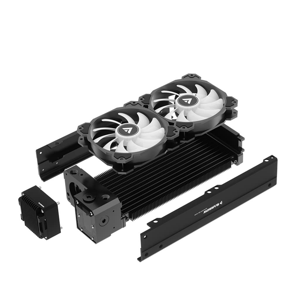 ชุดหม้อน้ำสำเร็จรูป มีปั๊ม+แทงค์ในตัว Barrow Water Cooling Pump Integrated Radiator AIO DARIDP-30 24