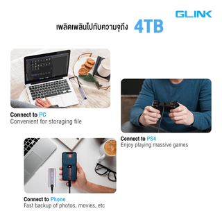 GLINK GHD036 การ์ดสำหรับแปลง M.2 เป็น TYPE-C สามารถใช้งานกับ PC , Android , และอื่นๆได้ [สอบถามชนิด M.2 ก่อนสั่งซื้อ]