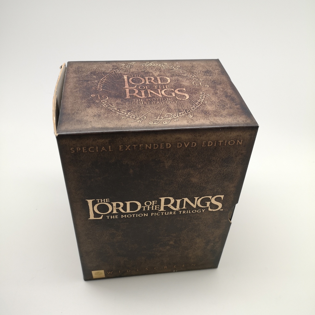 SPECIAL EXTENDED DVD EDITION THE LORD OF THE RINGS THE MOTION PICTURE TRILOGY