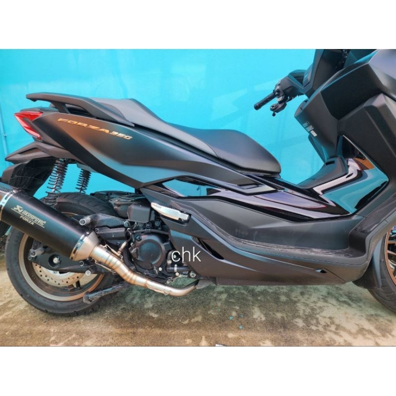 คอท่อสแตนเลส Forza350 32มิล ปลายเดิม/ปลายแต่ง - รูปที่ 4