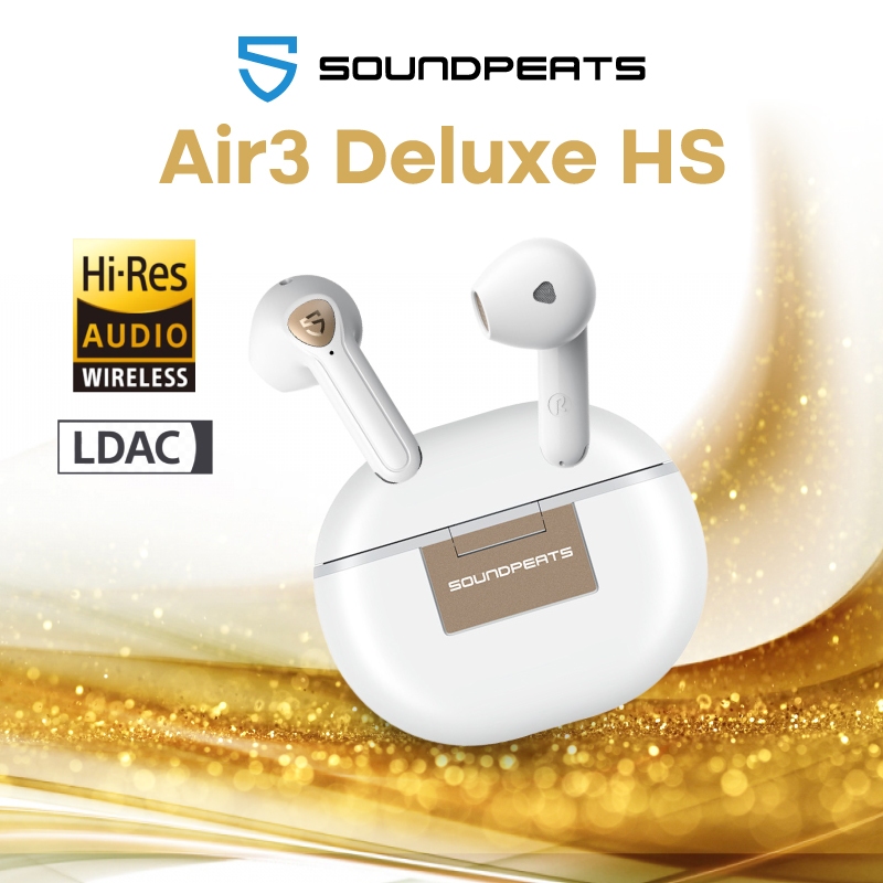 Soundpeats Air 3 Deluxe HS หูฟัง Truewireless รองรับ Hi-Res Audio