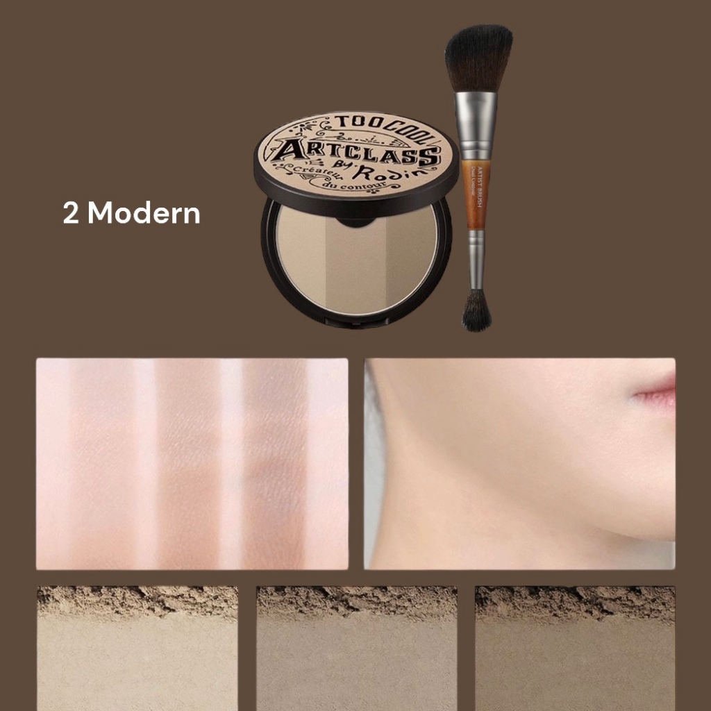 Too Cool For School By Rodin Shading เฉดดิ้งเนื้อฝุ่น 3 เฉดสี ⁣⁣⁣⁣ ⁣⁣⁣⁣(ไม่มีแปรง) ราคา ถูกที่สุด ดีลบีเคเค แกลเลอรีภาพที่ 7