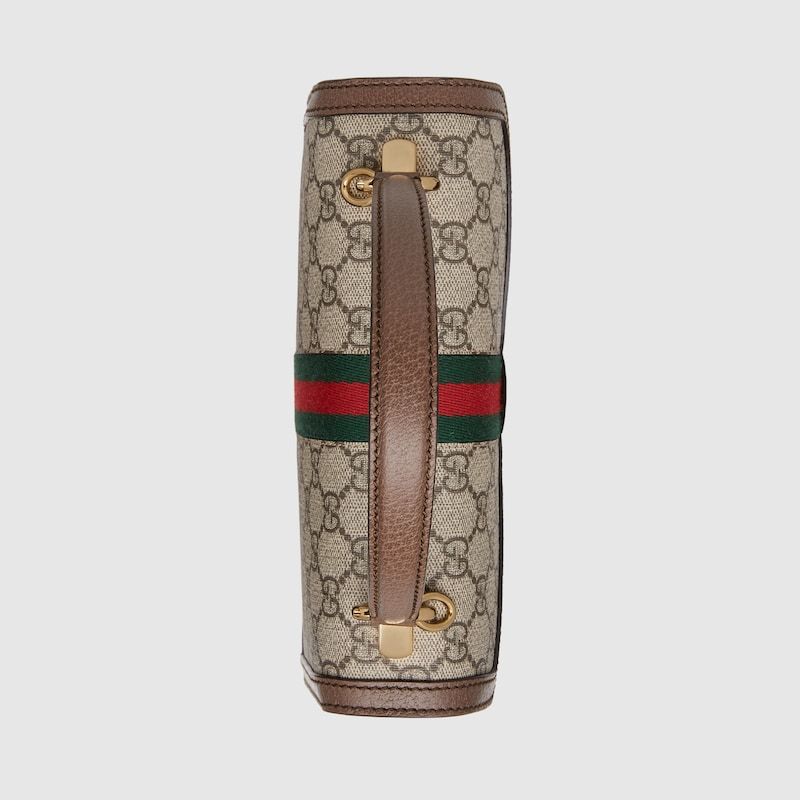 กระเป๋าสะพายกระเป๋าถือคลาสสิกสตรี gucci ใหม่จัดส่งจากฝรั่งเศส/กระเป๋า OPHIDIA SMALL TOP HANDLE BAG WITH WEB