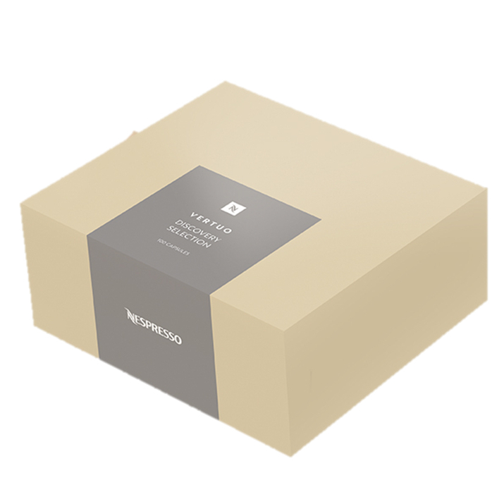 Nespresso VERTUO DISCOVERY SELECTION Ground Coffee Capsule เนสเพรสโซ เวอทูโอ เซ็ท บ็อค คละรส 100 Cap