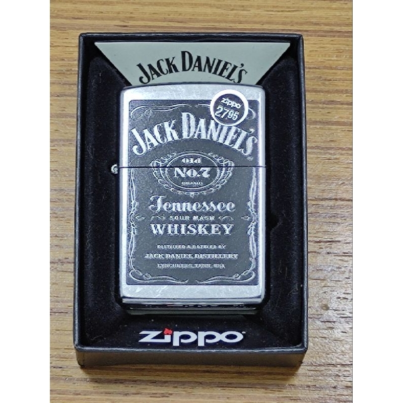 Zippo ของแท้ 24779 Jack Daniel's Label *ปี2022