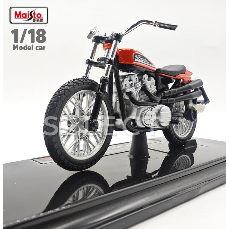 HARLEY-DAVIDSON 1972-XR750  Maisto 1:18 พร้อมส่ง