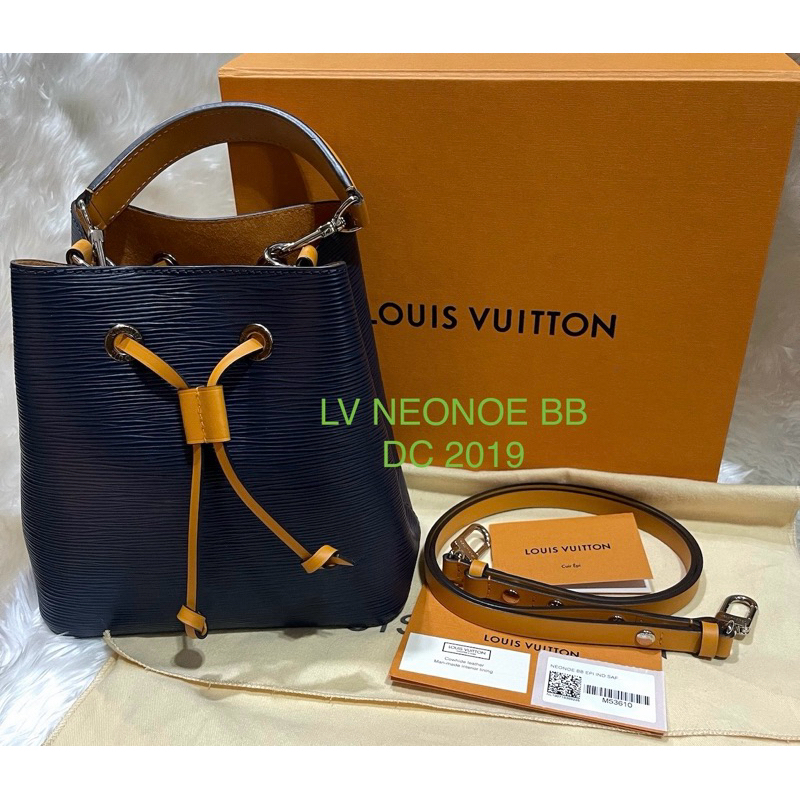 LV NeoNoe BB EPI Indigo/Saffron