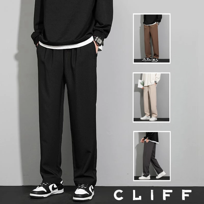 CLIFF ผ้าบาง กางเกงลำลอง ชาย ระบายอากาศได้ดีและเย็นสบาย ผ้ามีความนุ่มและสวมใส่สบาย สี่สี M-4XL