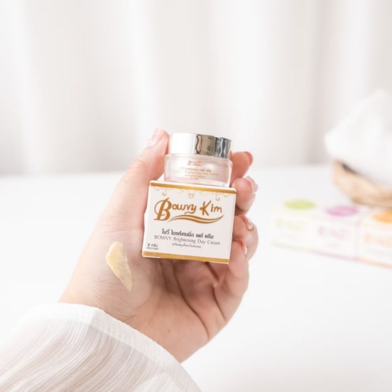 ครีมโบวี่คิ้ม(Bowvy Kim) เวียดนาม1ปุก ขนาด8กรัม แท้100%