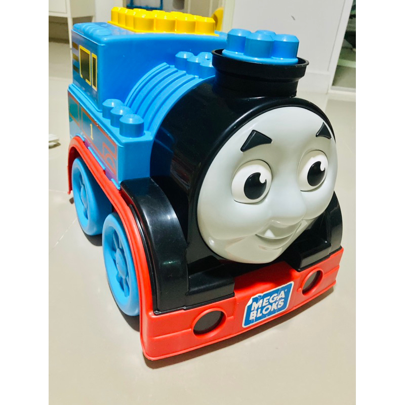 Mega bloks Thomas ตัวต่อเมการบล็อก ชิ้นใหญ่ รถไฟโทมัส​ คันใหญ่ใส่ของได้