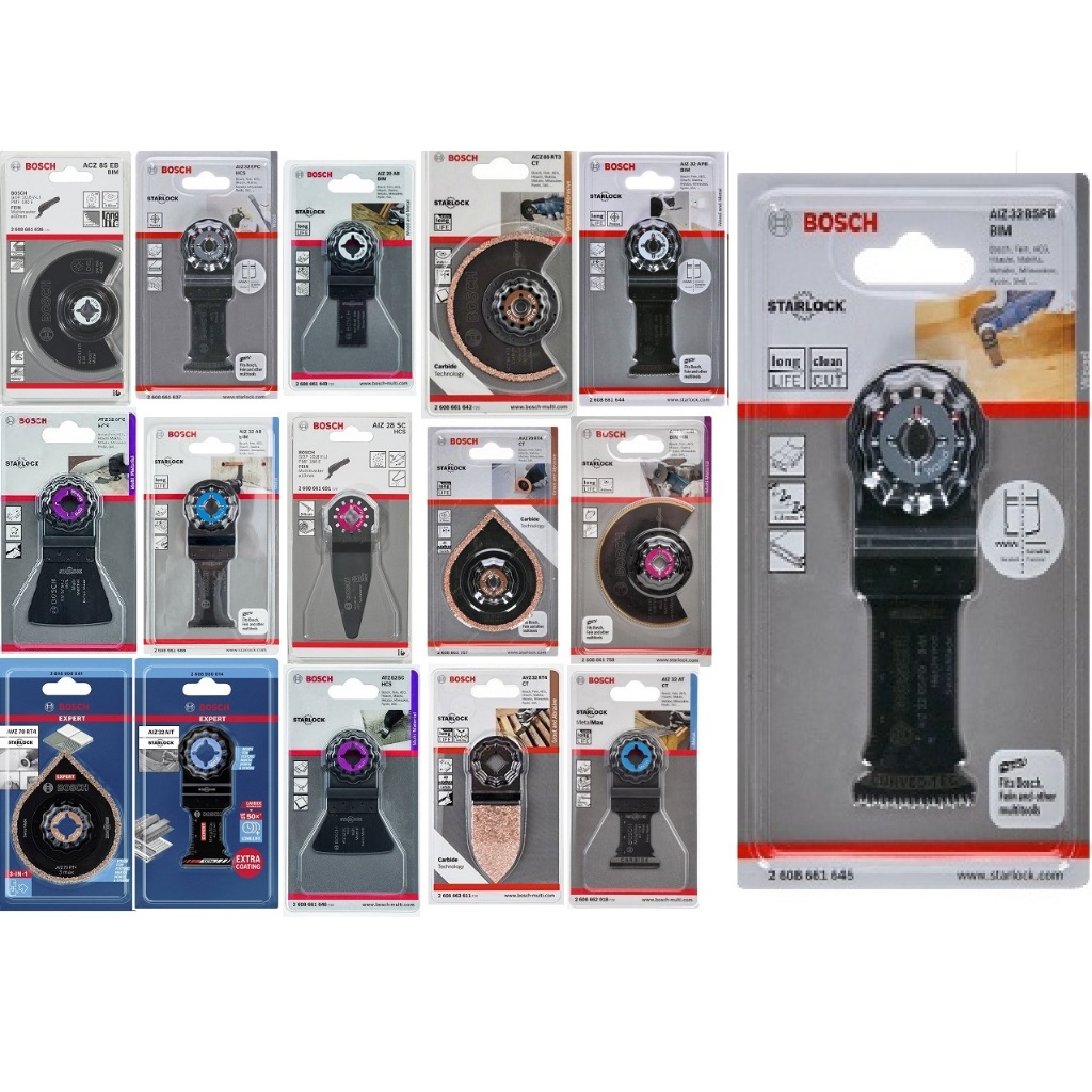 ใบมัลติทูล bosch GOP star lock ใส่ได้ทุกยี่ห้อ makita total dewalt มาตรฐานทั่วโลกใช้เหมือนกัน ของแท้