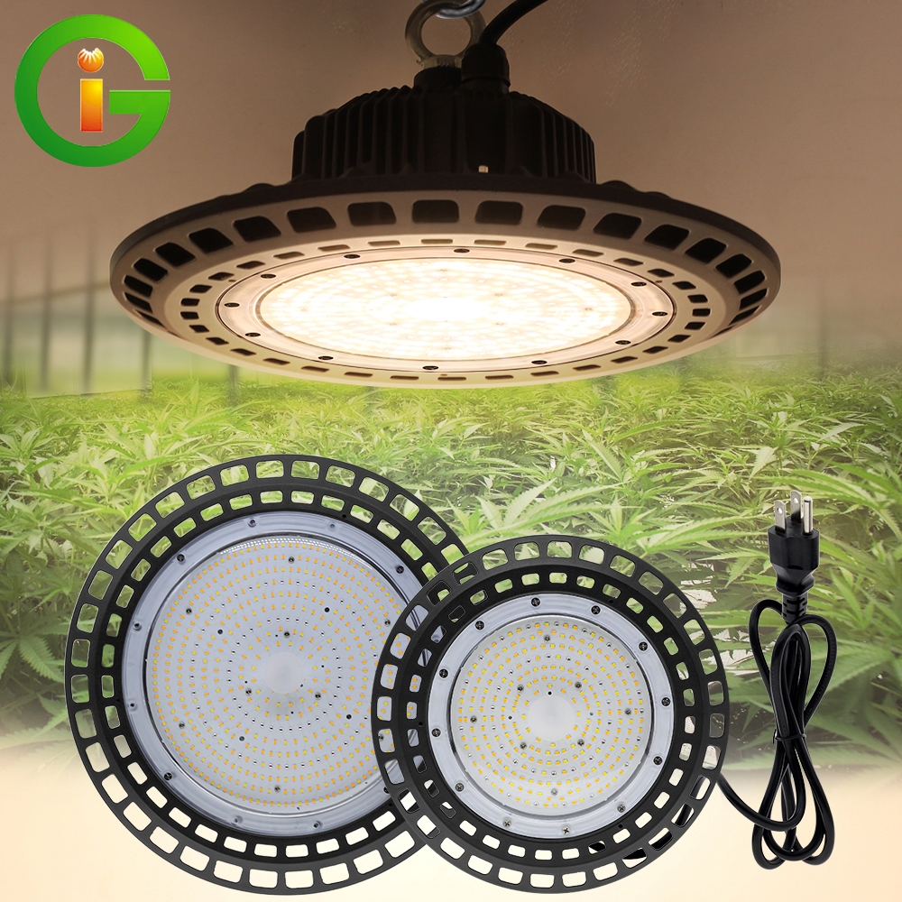 Grow Light Full Spectrum ไฟปลูกต้นไม้ ช่วยตัวเร็ว LED 2000W UFO กันน้ำ คุณภาพที่ดีกว่า ไฟเลี้ยงต้นไม้โตเร็ว2เท่า