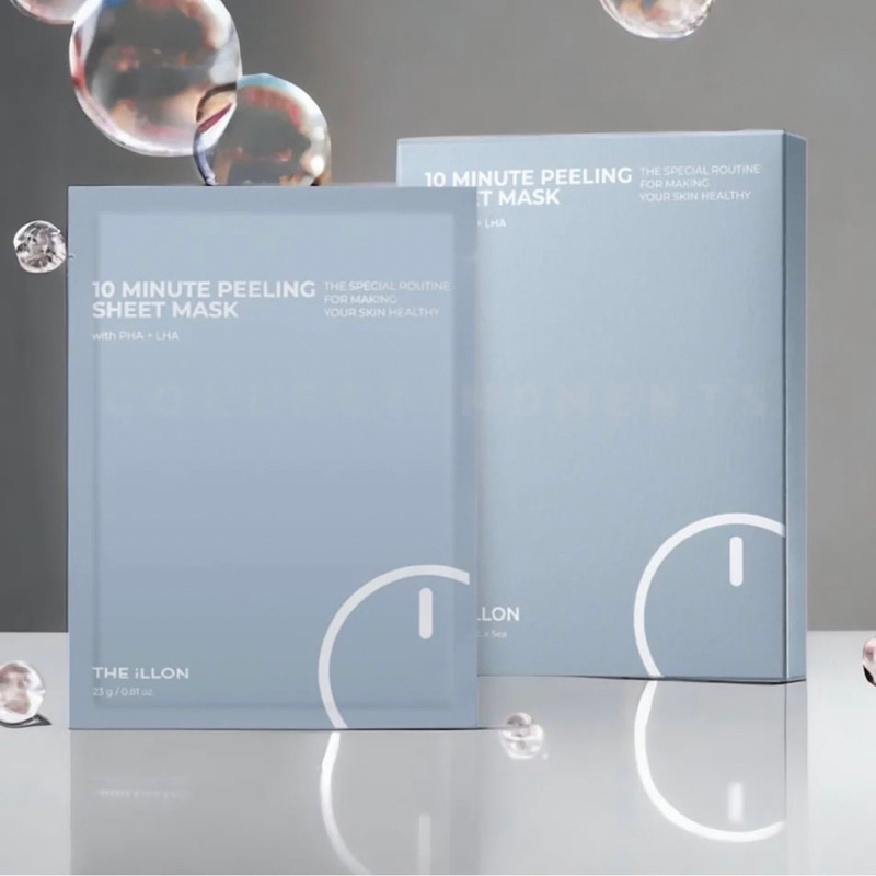 The Illon 10 minute Peeling Sheet Mask (1box 5sheets)