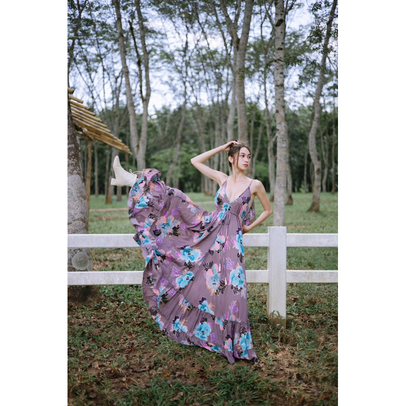 #chabaivymaxidress #เดรสยาว