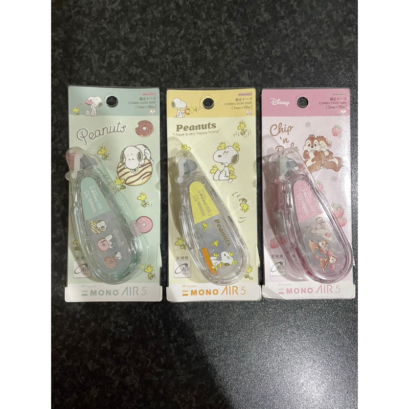 Sanrio and Disney Mono Air Correction Tape