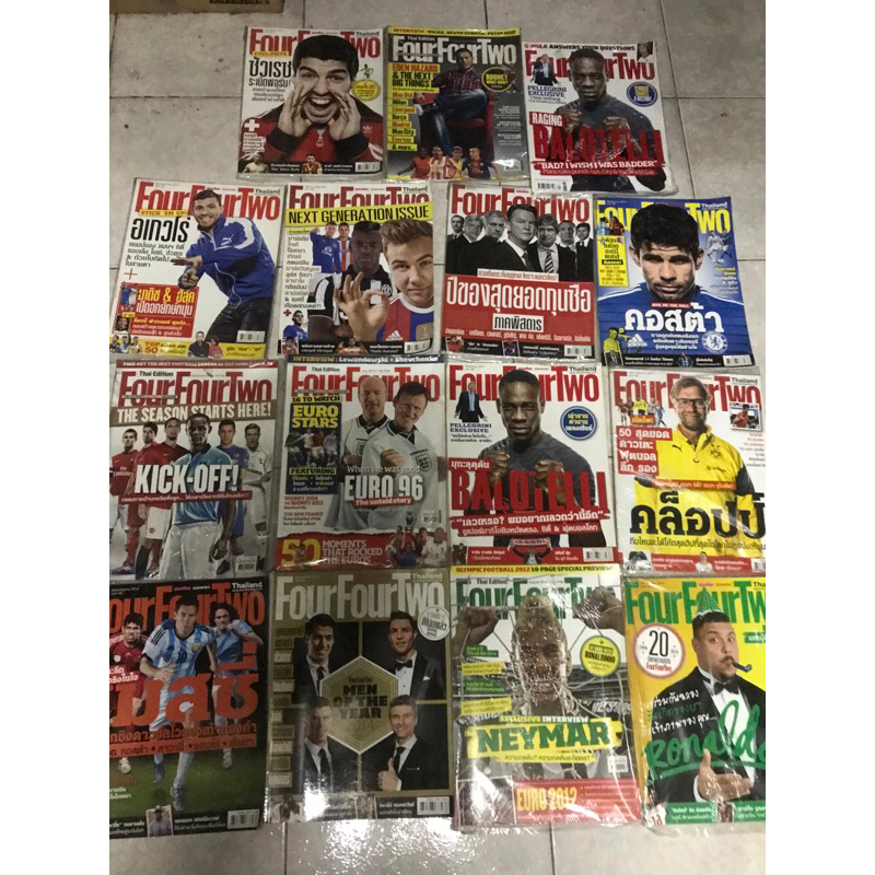 หนังสือฟุตบอล FOUR FOUR TWO ,หนังสือวภาพใหม่