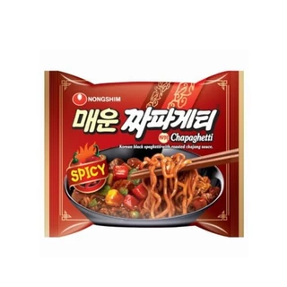 มาม่าเกาหลี จาปาเก็ตตี้ จาจังมยอน บะหมี่กึ่งสำเร็จรูป​ 137g 140g nongshim chapagetti 짜파게티 큰사발면