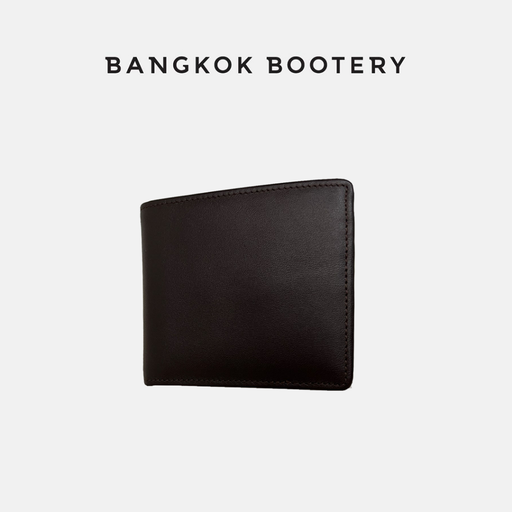 BANGKOK BOOTERY กระเป๋าสตางค์ รุ่น WALLET WITH CARD หนังจระเข้ กระเป๋าสตางค์หนังแท้