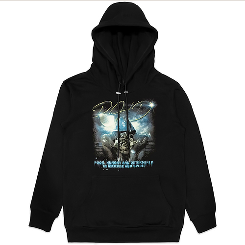 TZ P.H.D HOODIE [BLACK]