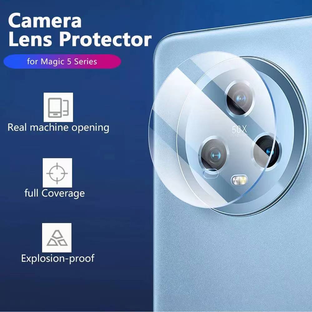 Honor Magic 7 Pro/Honor Magic 6Pro/Magic5 Pro(ส่งในไทย)ฟิล์มกล้องHonor Magic 5 Pro 5Gตรงรุ่น(CAMERA LENS GLASS FILM)