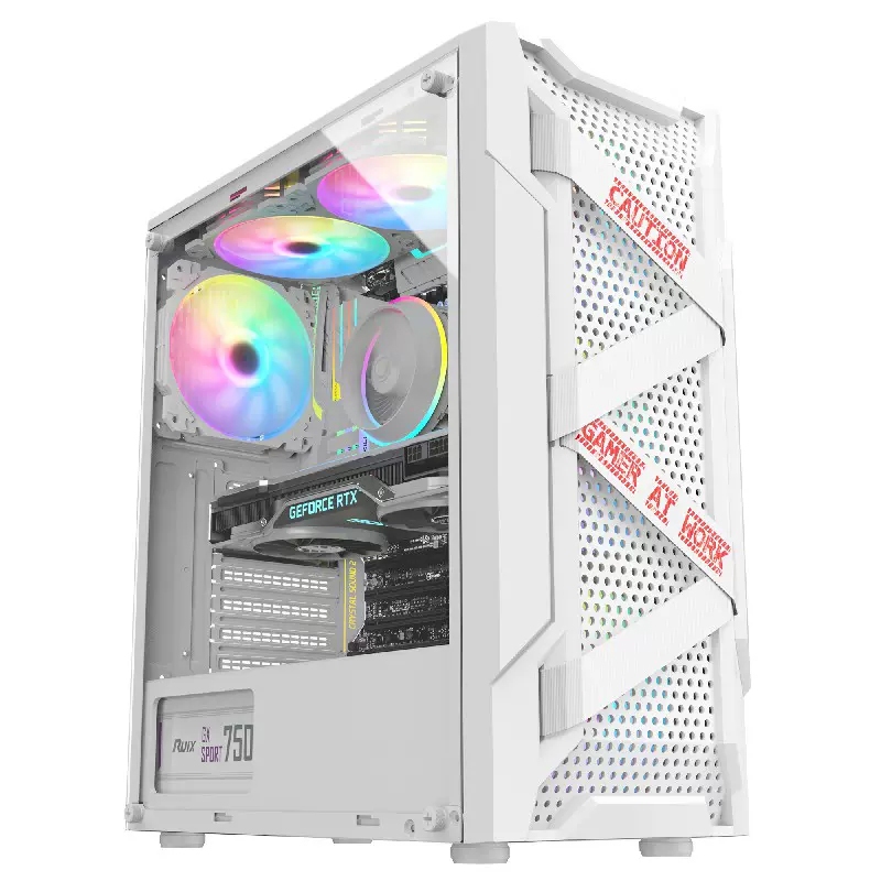 (SAMA) Titan Pro computer case desktop computer case fully transparent game case water-cooled ATX mo