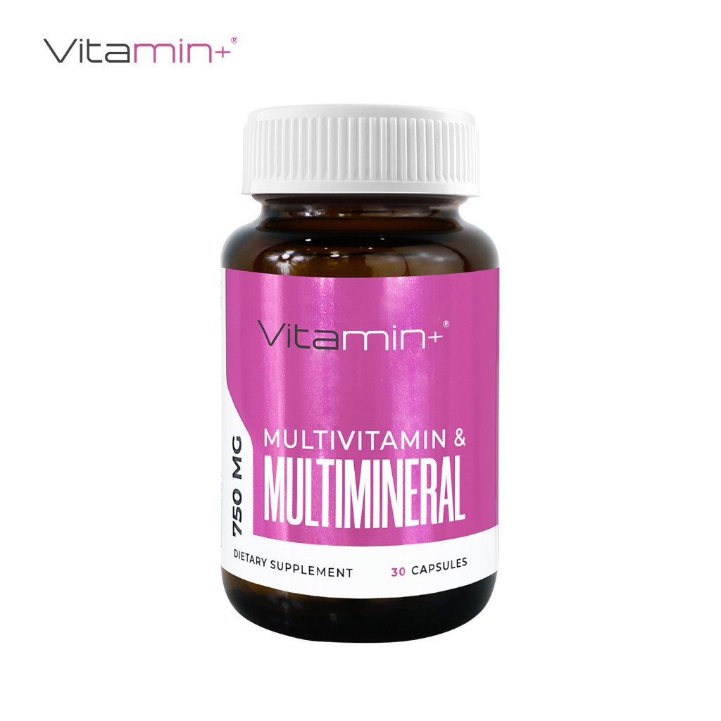 [โปรลูกค้าเก่า] วิตามินรวม แร่ธาตุรวม วิตามินพลัส Multivitamin &amp; Multimineral มัลติวิตามิน Vitamin plus Vitamin+