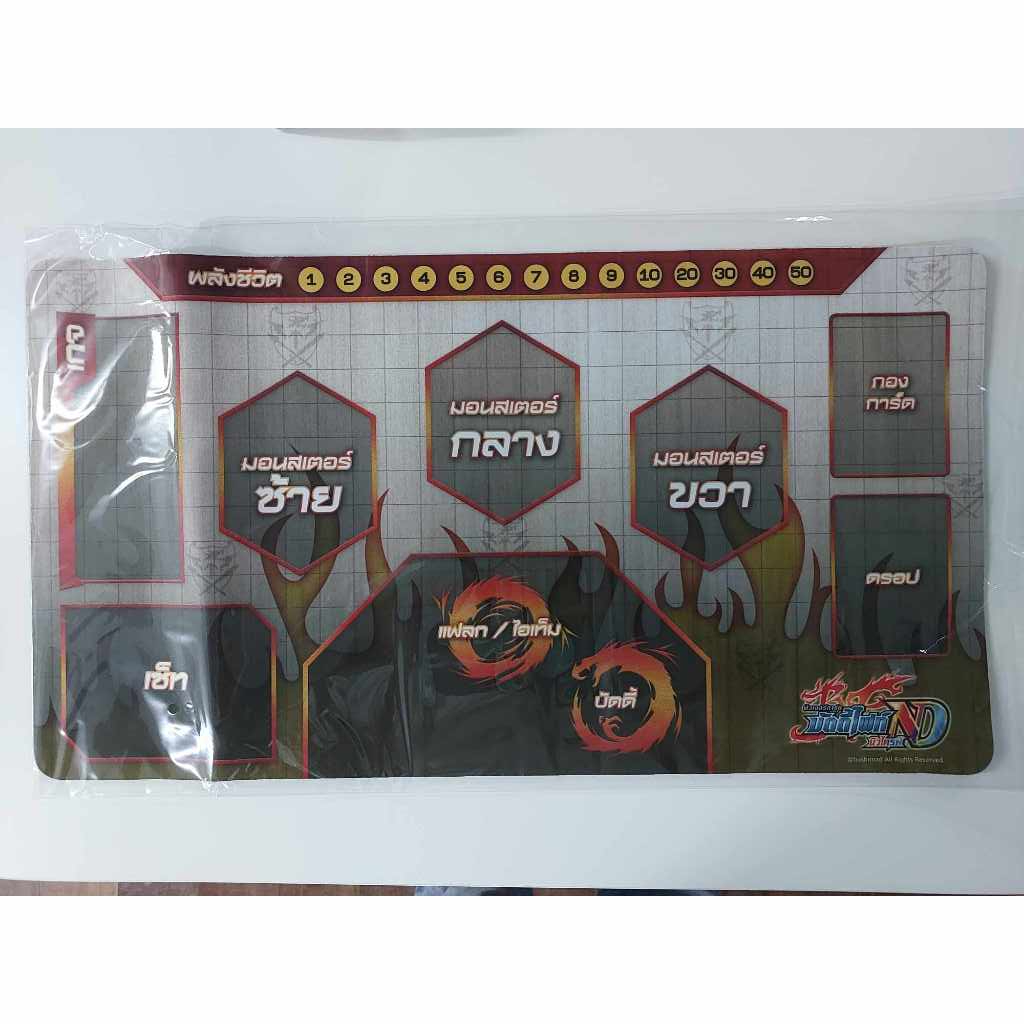 แผ่นยางรองเล่นการ์ด บัดดี้ไฟท์ Buddyfight New Drive Playmat Vol.1