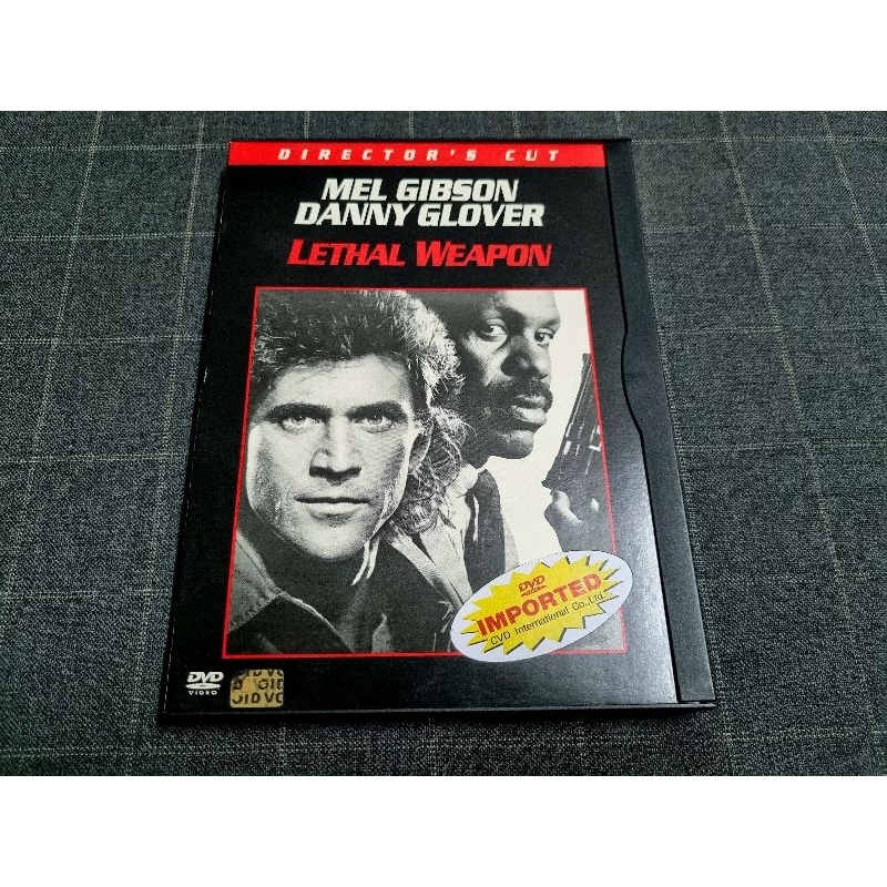 DVD ภาพยนตร์แอ็คชั่นคอมเมดี้คู่หูตำรวจสุดมันส์ "Lethal Weapon / ริกส์ คนมหากาฬ" (1987)