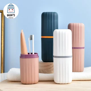 กล่องเก็บแปรงสีฟันยาสีฟันแบบพกพาได้ มี3สีให้เลือก เหมาะสำหรับการเดินทาง ช่วยรักษาความสะอาด