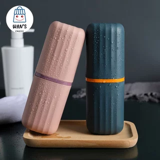 กล่องเก็บแปรงสีฟันยาสีฟันแบบพกพาได้ มี3สีให้เลือก เหมาะสำหรับการเดินทาง ช่วยรักษาความสะอาด