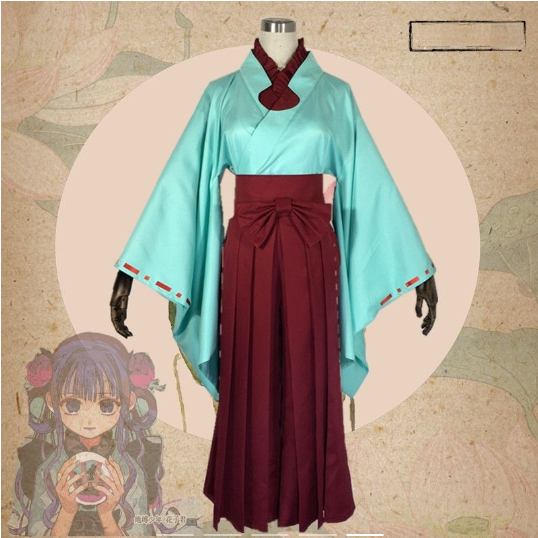 Earthbound Boy Hanako-kun Aoi Miko ชุดคอสเพลย์เครื่องแต่งกายชุด