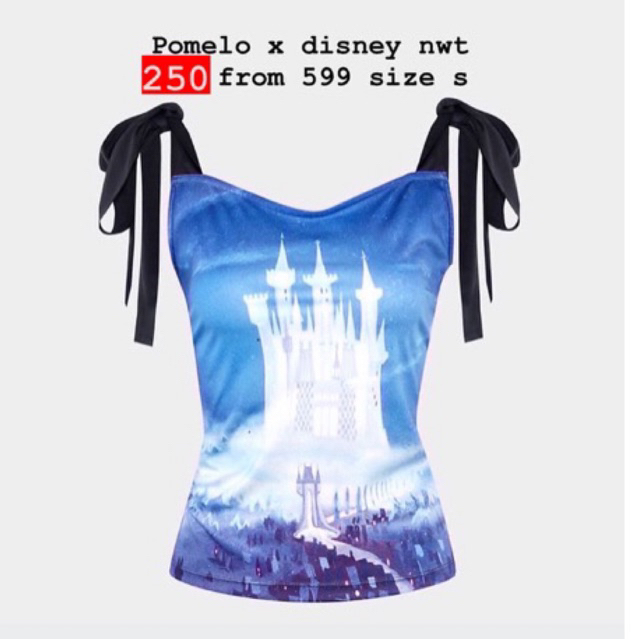 เสื้อ disney ของ pomelo มี s m นะคะ มือหนึ่ง