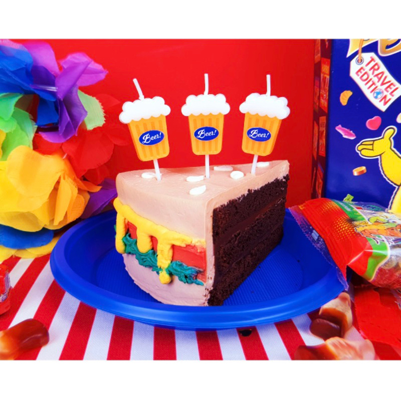 Wiggle Wiggle Party Candle