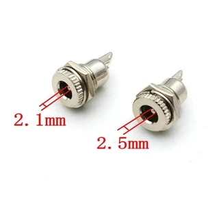 ปลั๊กDC 5.5มิลลิเมตร X 2.1มิลลิเมตร2.5มิลลิเมตร5A 30โวลต์สูงในปัจจุบัน DC