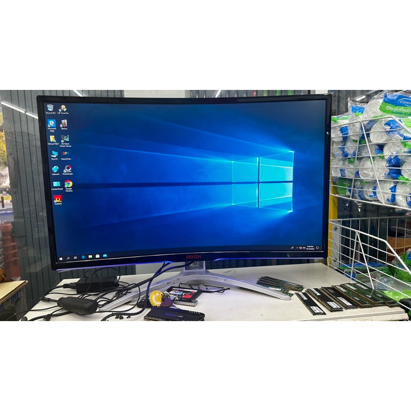 MONITOR (จอมอนิเตอร์) AOC AGON AG322FCX 31.5" VA 144Hz