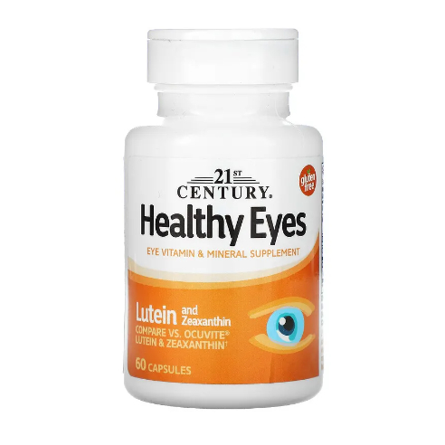 21st Century, Healthy Eyes Lutein &amp; Zeaxanthin 60 capsules (No.323)