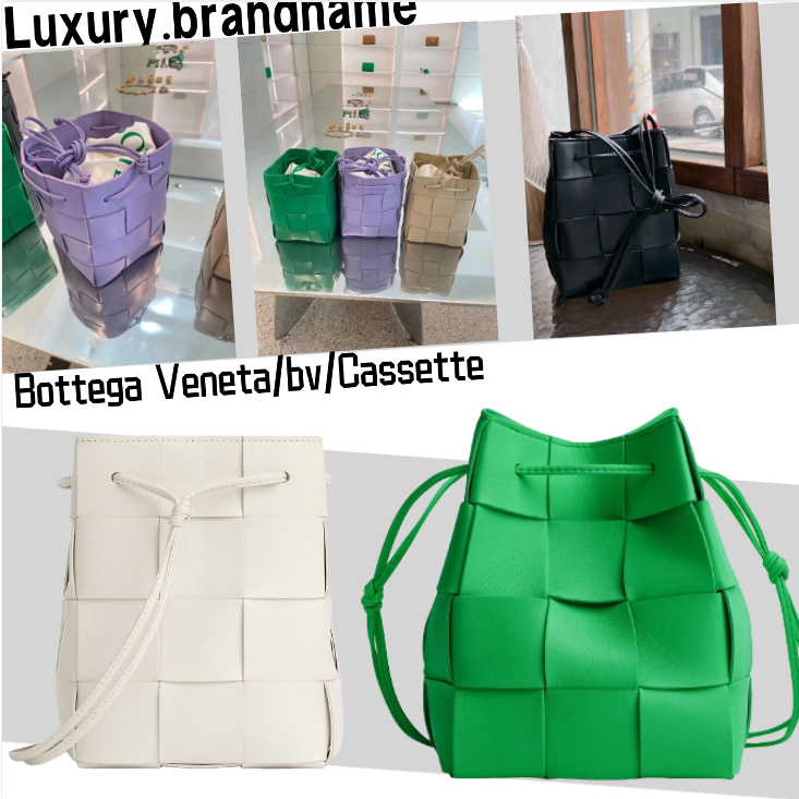 บอตเตก้า เวเนต้า Bottega Veneta/bv/กระเป๋าสะพายข้างใบเล็ก/ทรงผู้หญิง/หนังแกะ/มีหลายสี