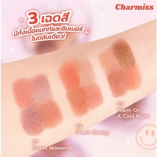Charmiss-Glowlogram Eyeshadow Palette "มีทั้งเนื้อแมตต์และชิมเมอร์ในตลับเดียว 3