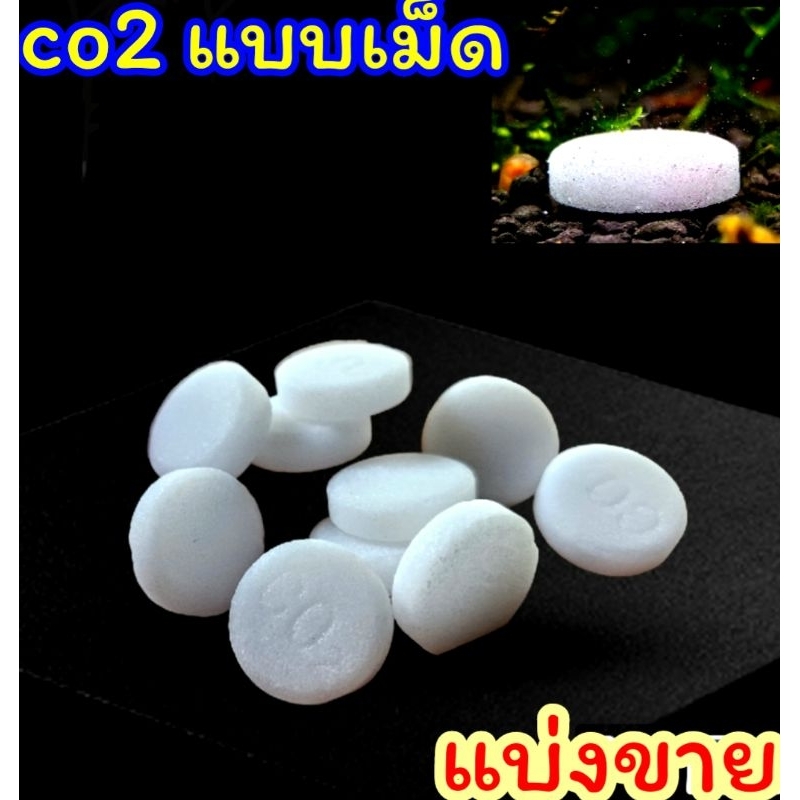 คาร์บอนเม็ด co2ของแท้ สำหรับตู้ไม้น้ำ