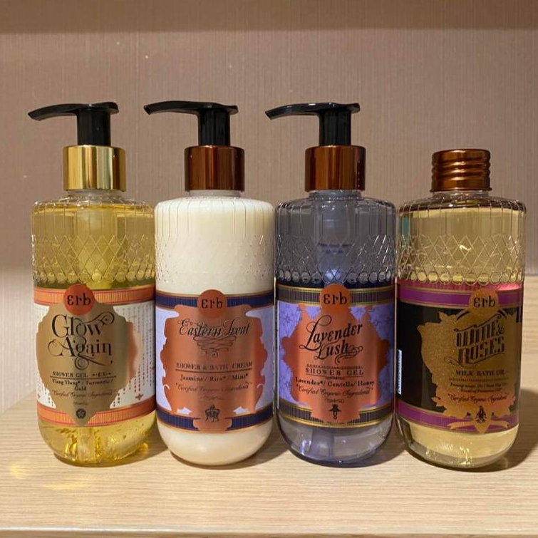 Erb Shower Gel / Bath Cream /Bath Oil ขนาดขายจริง 230 มล พร้อมส่ง