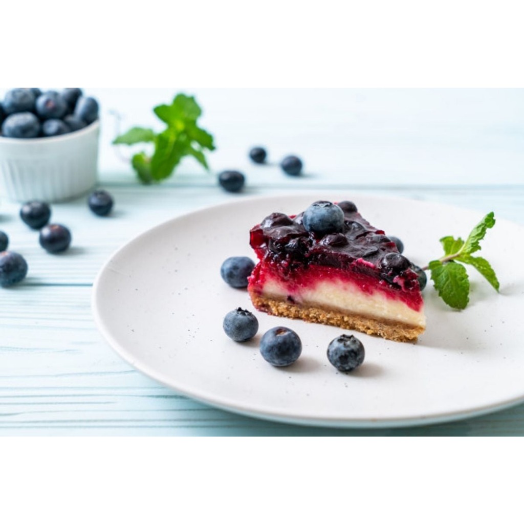 Blueberry cheesecake