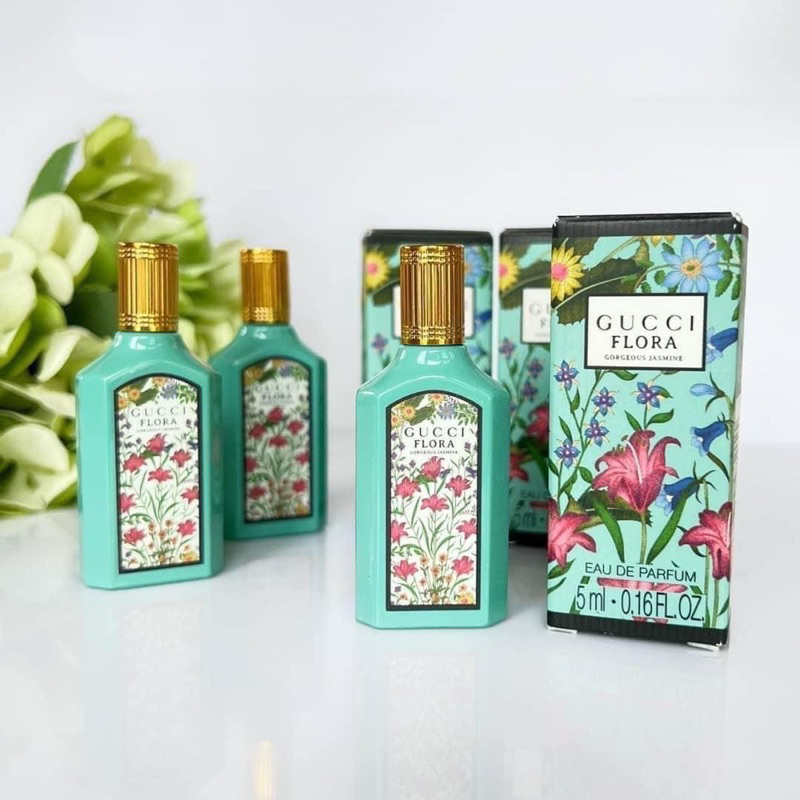💋 GUCCI Flora Gorgeous Jasmine  EDP 5 ml
