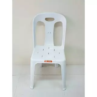 เก้าอี้มีพนักพิง ยางกันลื่น รับน้ำหนัก 100 kg. ขนาด กว้าง 53.5 x ยาว53 x สุง82.5 cm.#919