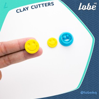 Lobehq Polymer Clay Cutter Smiley Face Shape A V3 /แม่พิมพ์ก…