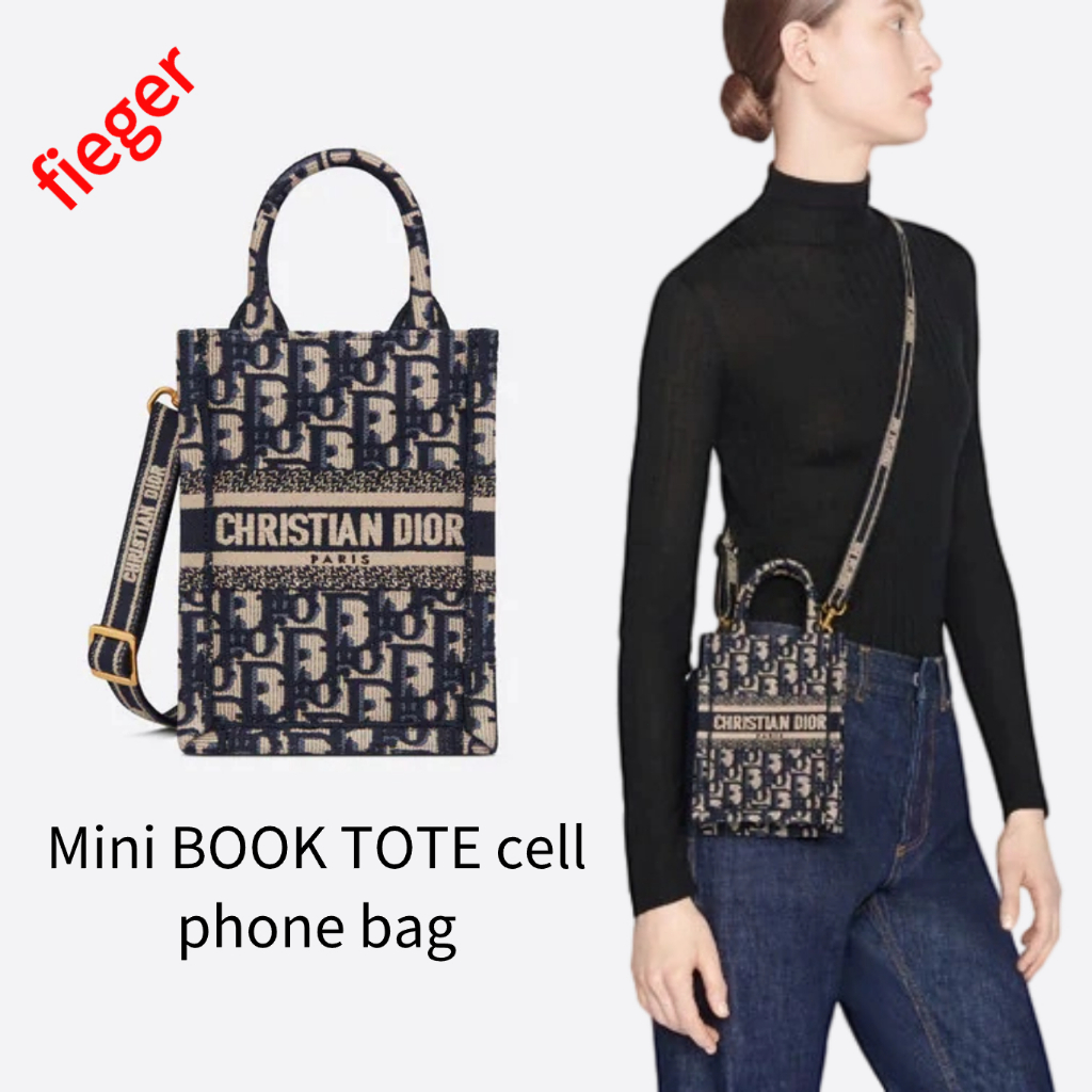 กระเป๋าผู้หญิง Dior Classic ใหม่ Mini BOOK TOTE cell phone bag
