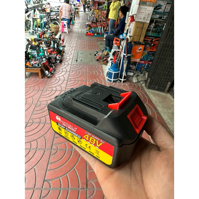 OKURA แบตเตอรี่ 48V 4.0Ah ใช่ได้กับ บล็อกแบต 48V ของOKURA