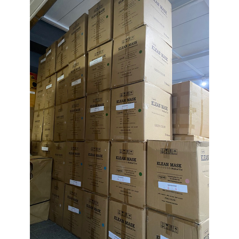 หน้ากากอนามัย ASTM Level3 Klean mask 3ชั้น50ชิ้นต่อกล่อง พร้อมส่ง เกรดการแพทย์ - รูปที่ 3