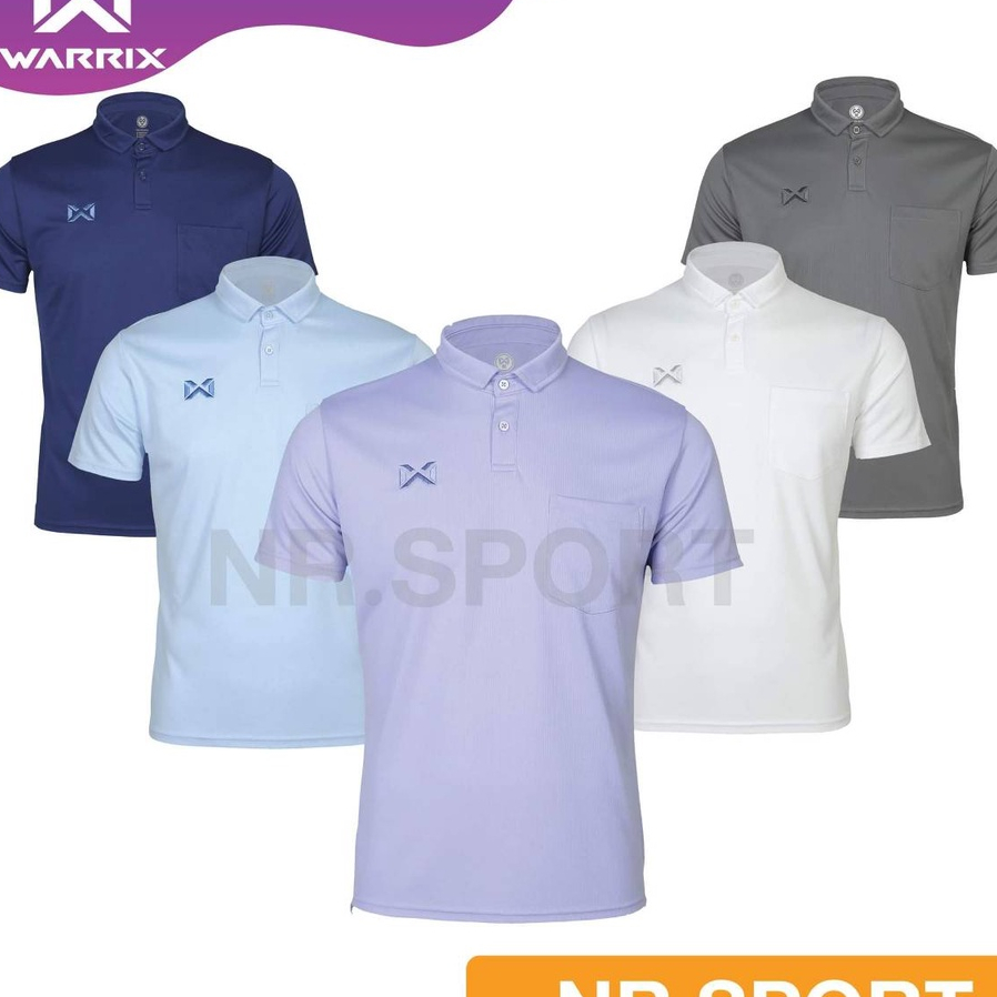 เสื้อWARRIX มีกระเป๋า    เสื้อโปโล   221PLACL30